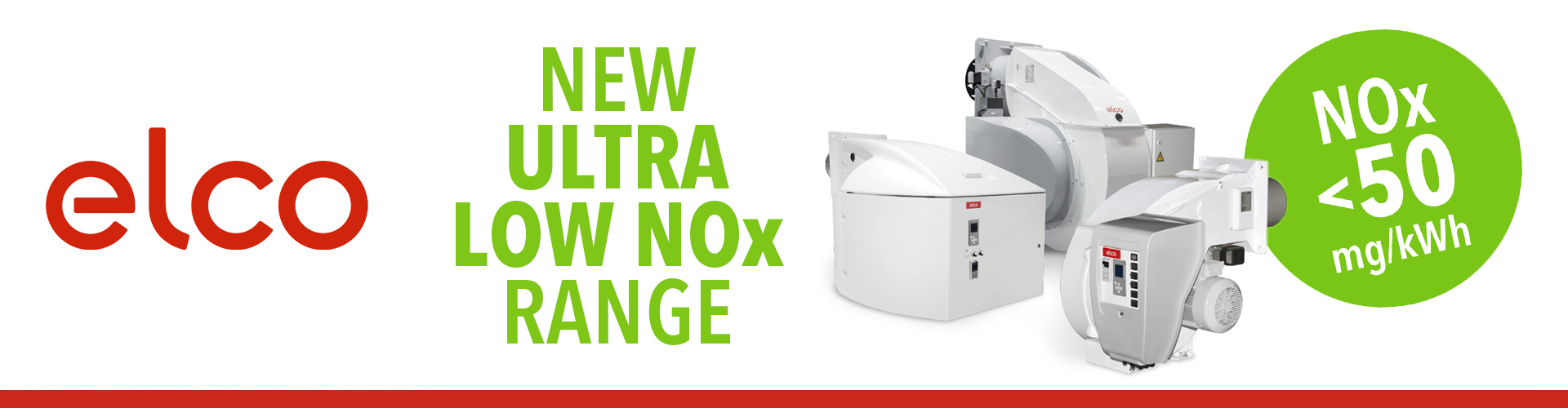 Elco Burners New ULTRA Low NOx range