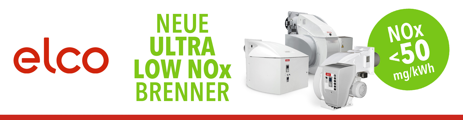 Elco Burners NEUE ULTRA LOW NOX-LÖSUNGEN