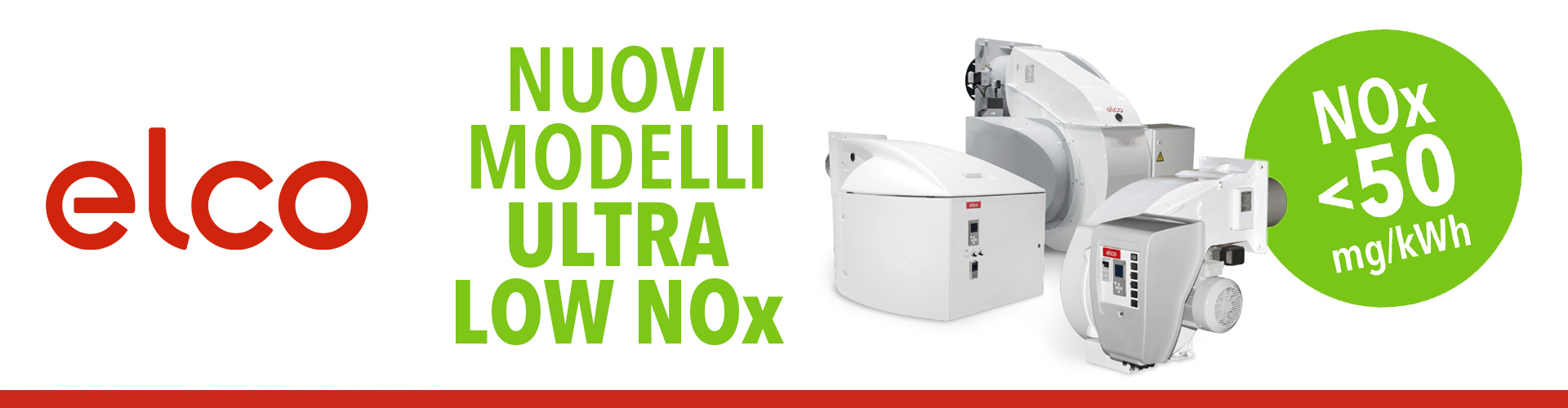 Elco Burners Nuova gamma ULTRA Low NOx