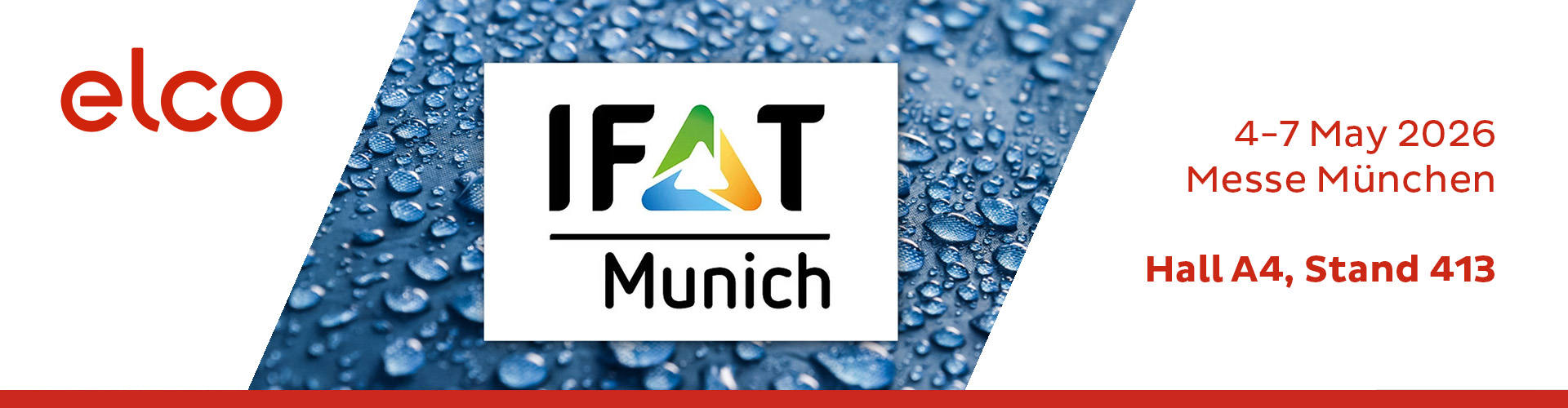 Elco Burners ELCO at IFAT 2026 in Munich